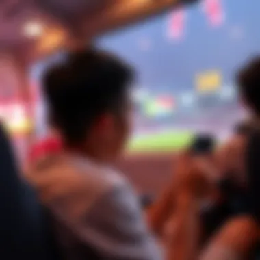 Watching the Asian Cup On-the-Go Viewing the Asian Cup on a mobile device while traveling