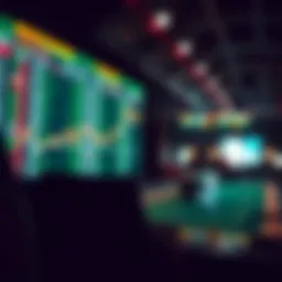 Visual representation of betting history and patterns