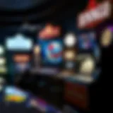 Historical evolution of bingo games showcasing different eras and styles