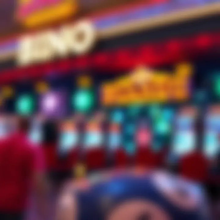 Visual representation of online and offline bingo trends