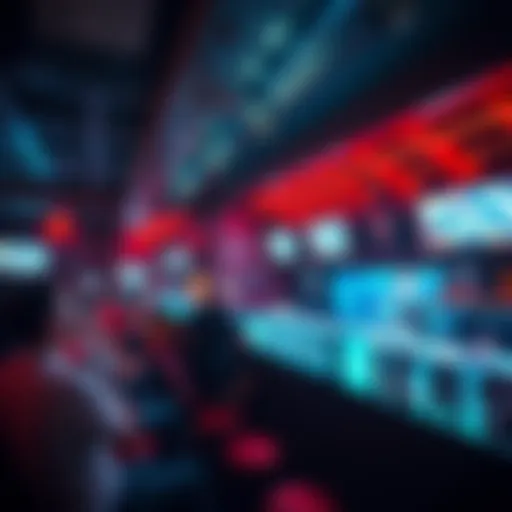 Vibrant sports bar atmosphere for Champions League viewing