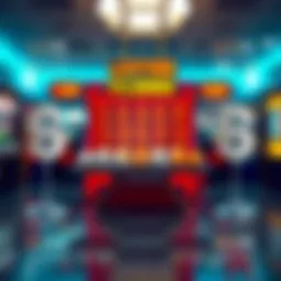 Infographic illustrating the statistical patterns of lottery numbers