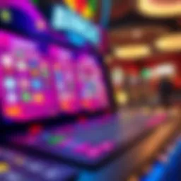 A vibrant online bingo game interface showcasing colorful cards and interactive elements