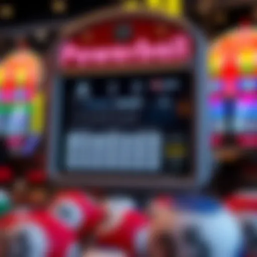Detailed overview of the Powerball interface