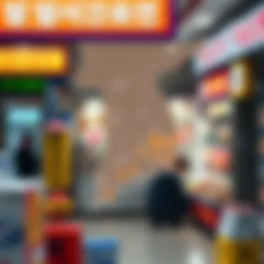 A map highlighting official lottery retailers across South Korea, emphasizing accessibility for players.
