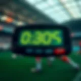 Visual representation of a sports betting odds calculator